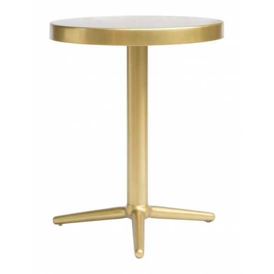 Derby Accent Table Brass