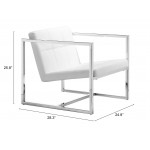 Carbon Occasional Chair White