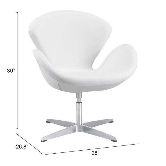 Pori Occasional Chair White