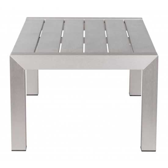 Cosmopolitan Coffee Table Brushed Aluminum