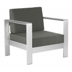 Cosmopolitan Arm Chair Cushion Dark Gray