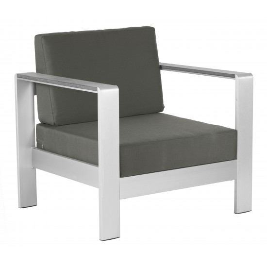 Cosmopolitan Arm Chair Cushion Dark Gray