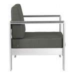 Cosmopolitan Arm Chair Cushion Dark Gray