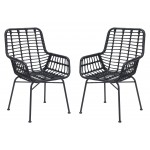 Lyon Dining Chair (Set of 2) Black