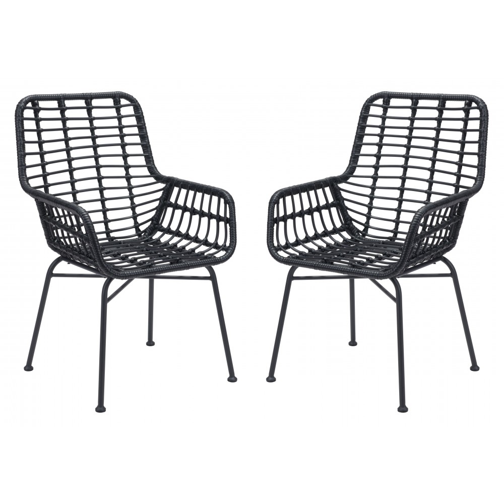 Lyon Dining Chair (Set of 2) Black