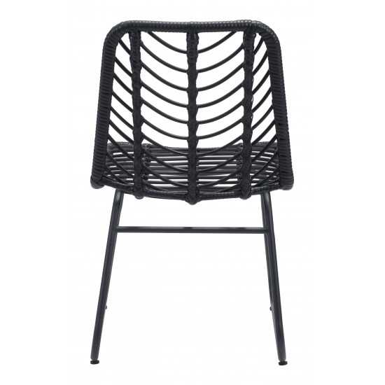 Laporte Dining Chair (Set of 2) Black