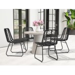 Laporte Dining Chair (Set of 2) Black