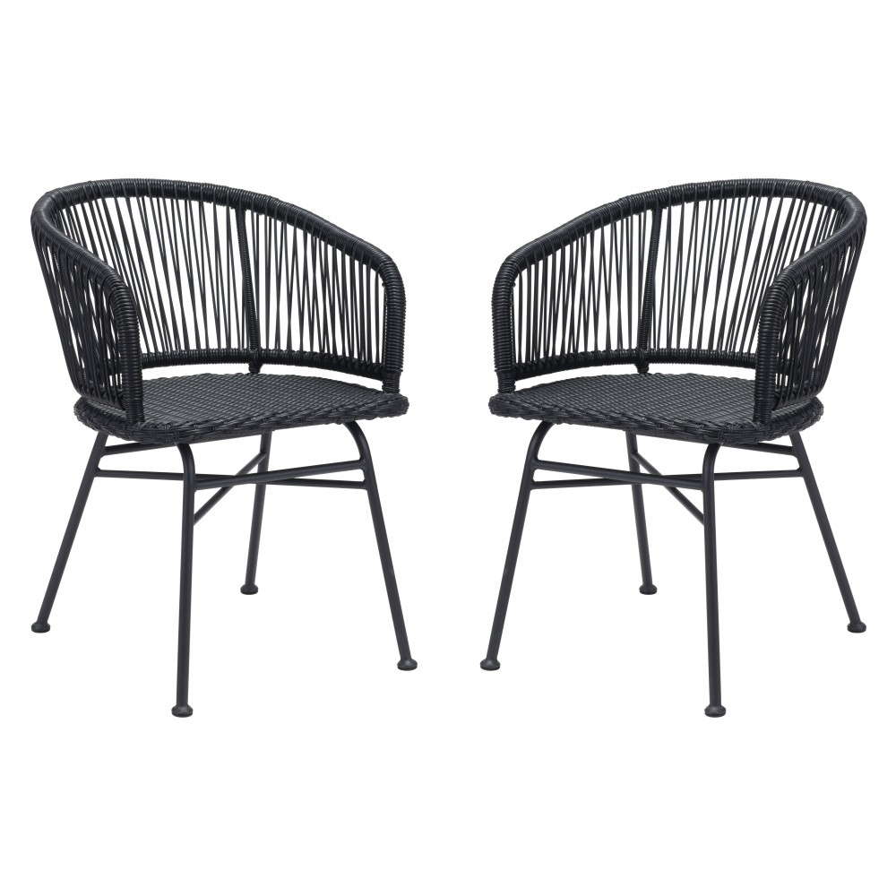 Zaragoza Dining Chair (Set of 2) Black Zaragoza Dining Chair (Set of 2) Black