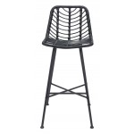 Malaga Bar Chair Black