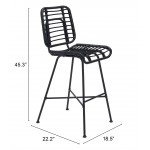 Murcia Bar Chair Black