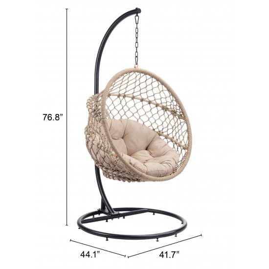 Las Palmas Hanging Chair Natural