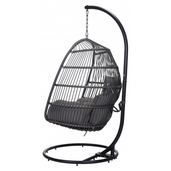 Bilbao Hanging Chair Gray