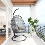 Bilbao Hanging Chair Gray