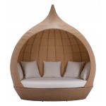 St Lucia Beach Daybed Beige & Natural
