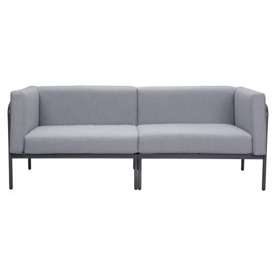 Cancun Sofa Dark Gray