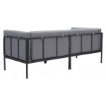 Cancun Sofa Dark Gray