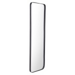 Rectangular Metal Back Mirror Black