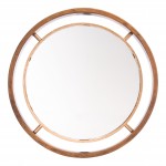 Round Mirror Gold