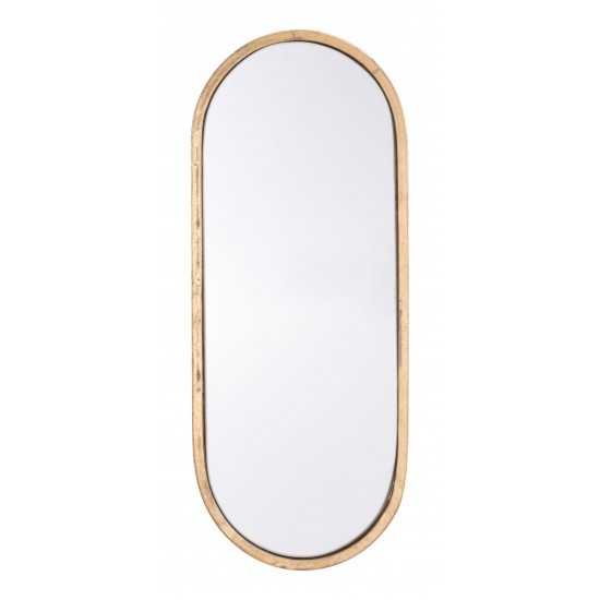 Oval Gold Mirror Gold