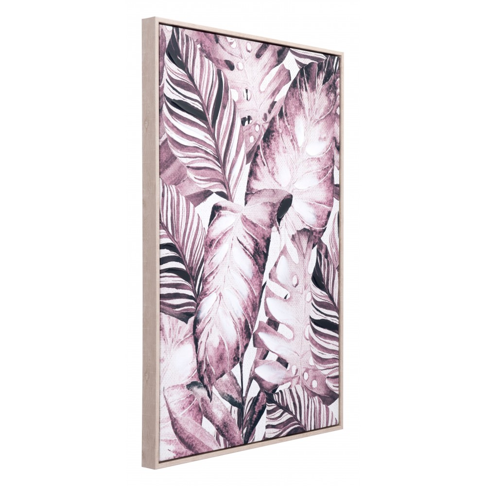 Tropical Palm Canvas Sepia Tropical Palm Canvas Sepia