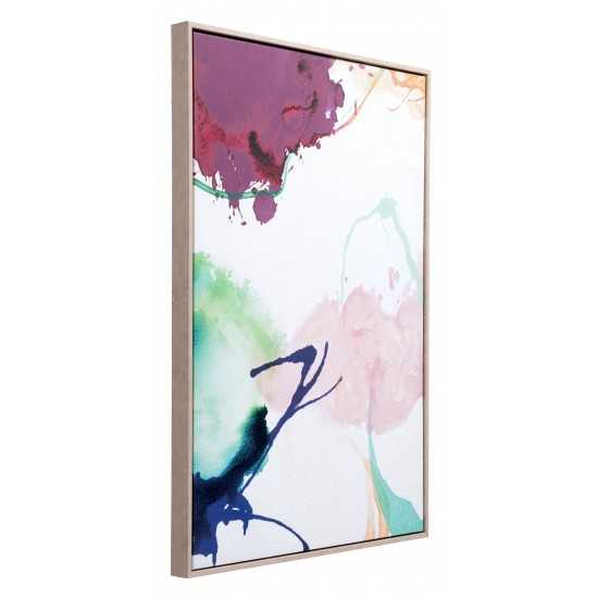 Abstract Party Canvas Multicolor