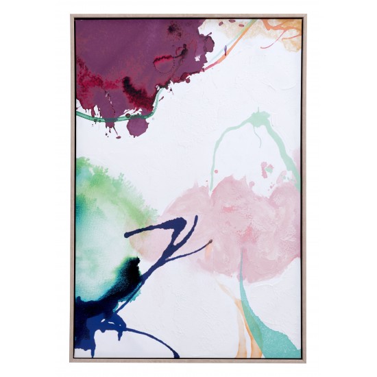 Abstract Party Canvas Multicolor