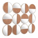 Cycle Round Mirror Multicolor