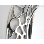Reef Round Mirror Aluminum