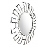 Calmar Round Mirror Aluminum