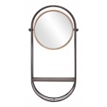 Saroni Mirror Shelf Gray