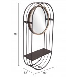 Saroni Mirror Shelf Gray