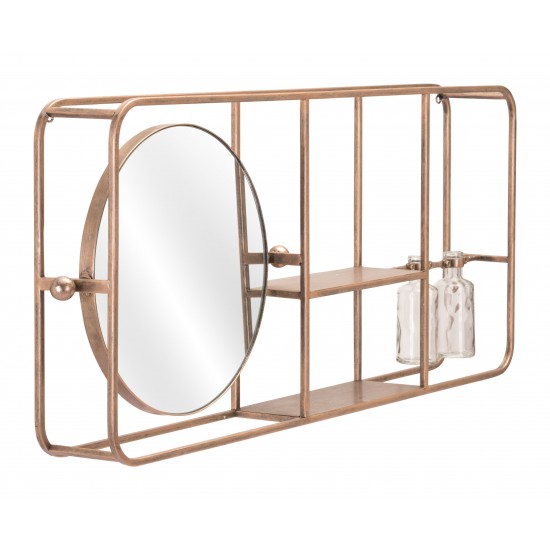 Thornhill Mirror Shelf Gold