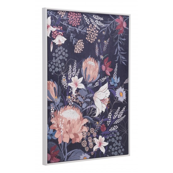 Garden Colors Canvas Wall Art Multicolor