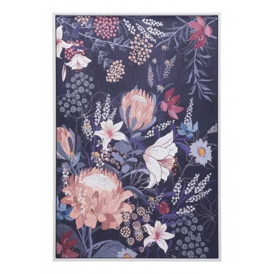 Garden Colors Canvas Wall Art Multicolor