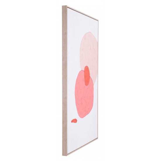 Pink Geode Canvas Wall Art