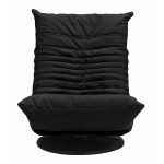 Down Low Swivel Chair Black