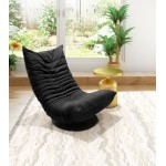 Down Low Swivel Chair Black