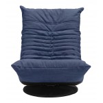 Down Low Swivel Chair Blue