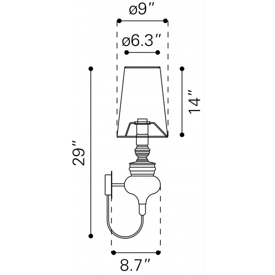 Idea Wall Lamp White