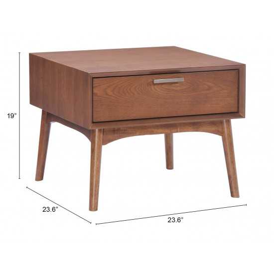 Design District Side Table Walnut