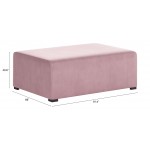 Lisbon Modular Small Seat Pink