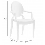 Anime Dining Chair (Set of 4) White