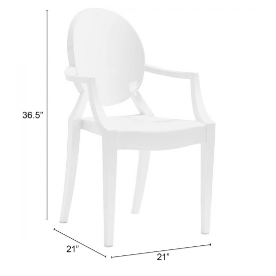 Anime Dining Chair (Set of 4) White