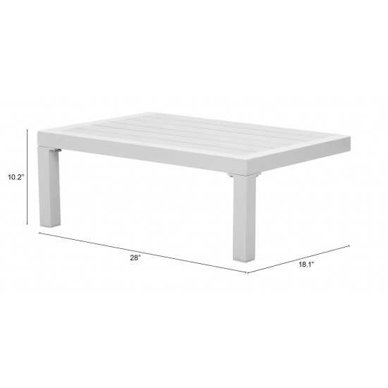 Santorini Side Table White