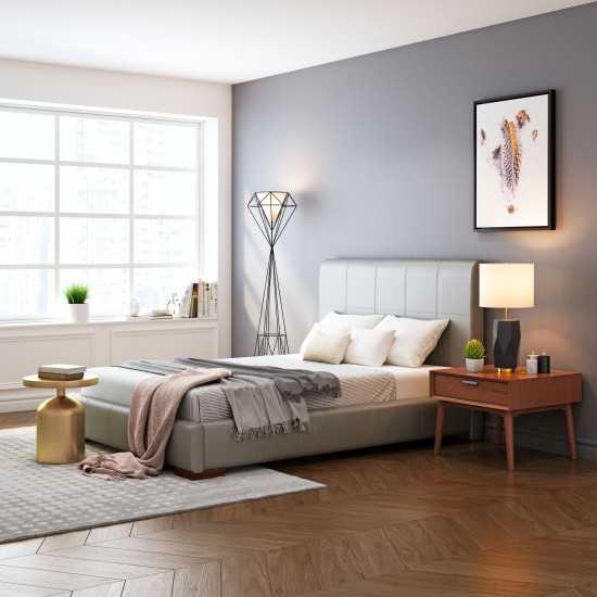 Amelie Full Bed Taupe