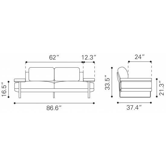 Jonkoping Sofa Lime