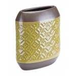 Small Square Planter Olive Green