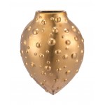 Mini Puntos Wall Vase Matte Gold