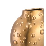 Mini Puntos Wall Vase Matte Gold