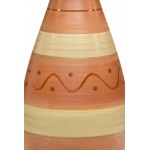 Large Flame Bottle Brown